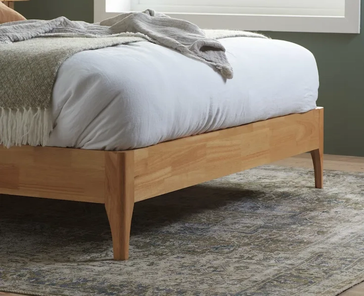 Lucca White Bed Frame